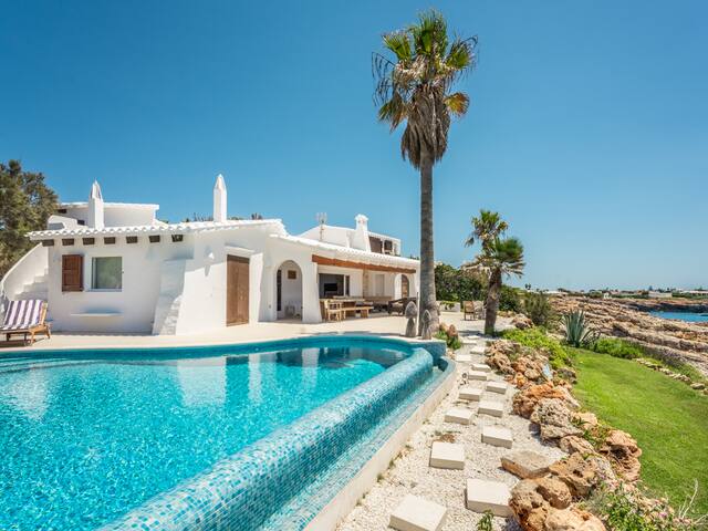 Villa right on the coast in Cap Den Font, Menorca gallery image 2