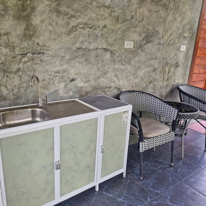 Green Mint Tin Roof Tiny Home - Thailand
