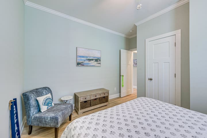 Skvelé miesto na oddych po pláži – manželská posteľ!