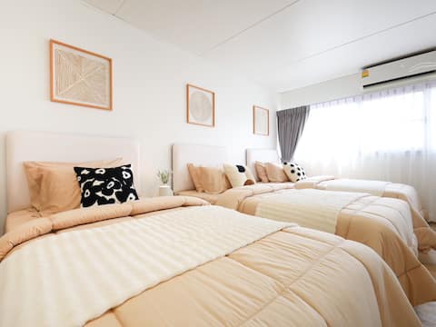3 Beds,WiFi,Washing Machine,IMPACT Arena atT9