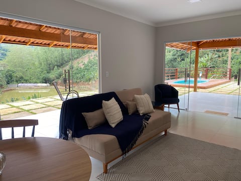 Imóvel de sucesso: Mendonça's Farmhouse Hill House em Vitória