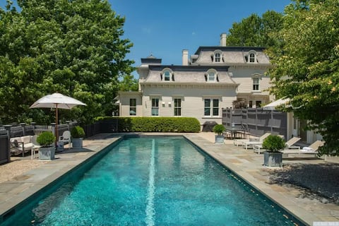 NEW! 5BR Hudson Estate: 30 acres w/ pool & views!
