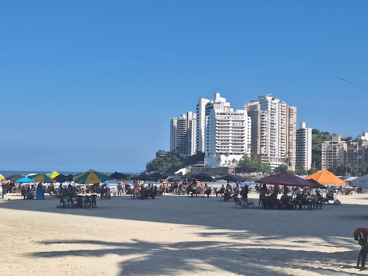 Apto Familiar A 50m Da Praia - Guarujá