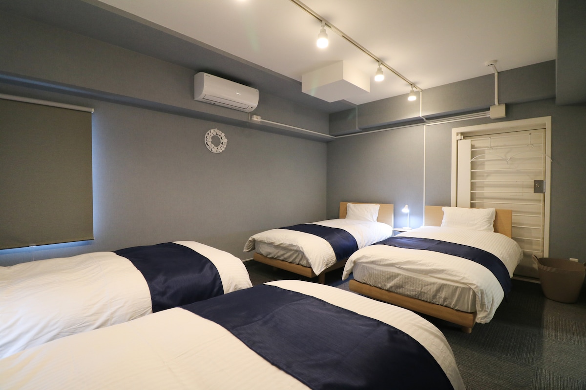 스스키노역에서 도보로 6분 거리: 차야 빌딩 3층 - 삿포로의 아파트에서 살아보기, 홋카이도, 일본 - 에어비앤비