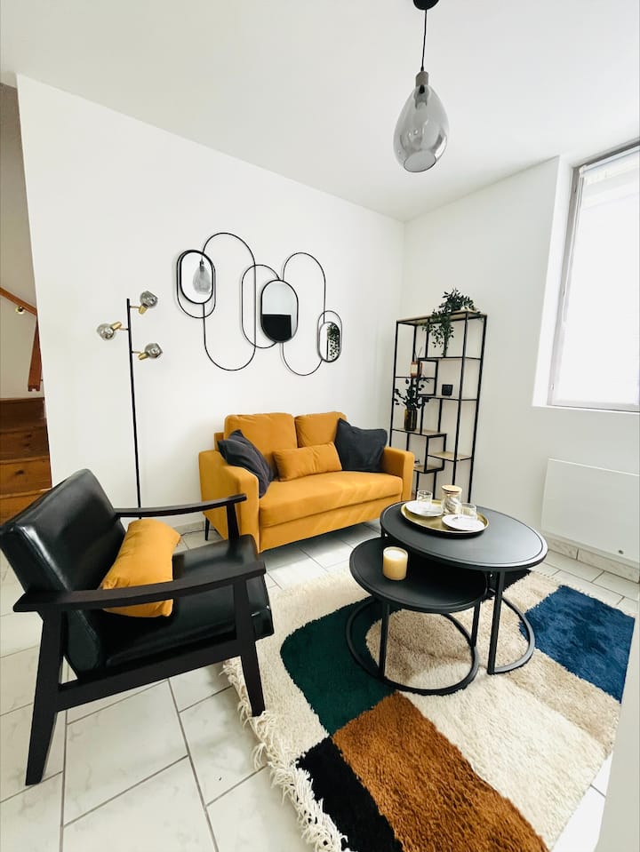 Proche Centre - Maison Cosy  2 Chambres - Cambrai