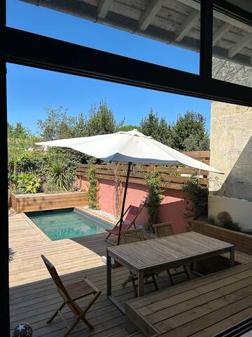 Belle échoppe bordelaise avec piscine gallery image 4