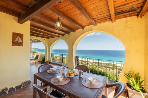 [Breathtaking view] Beautiful with veranda, wifi, bbq