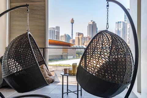 Executive City View 2BR 2Floor Darling Harbour ICC