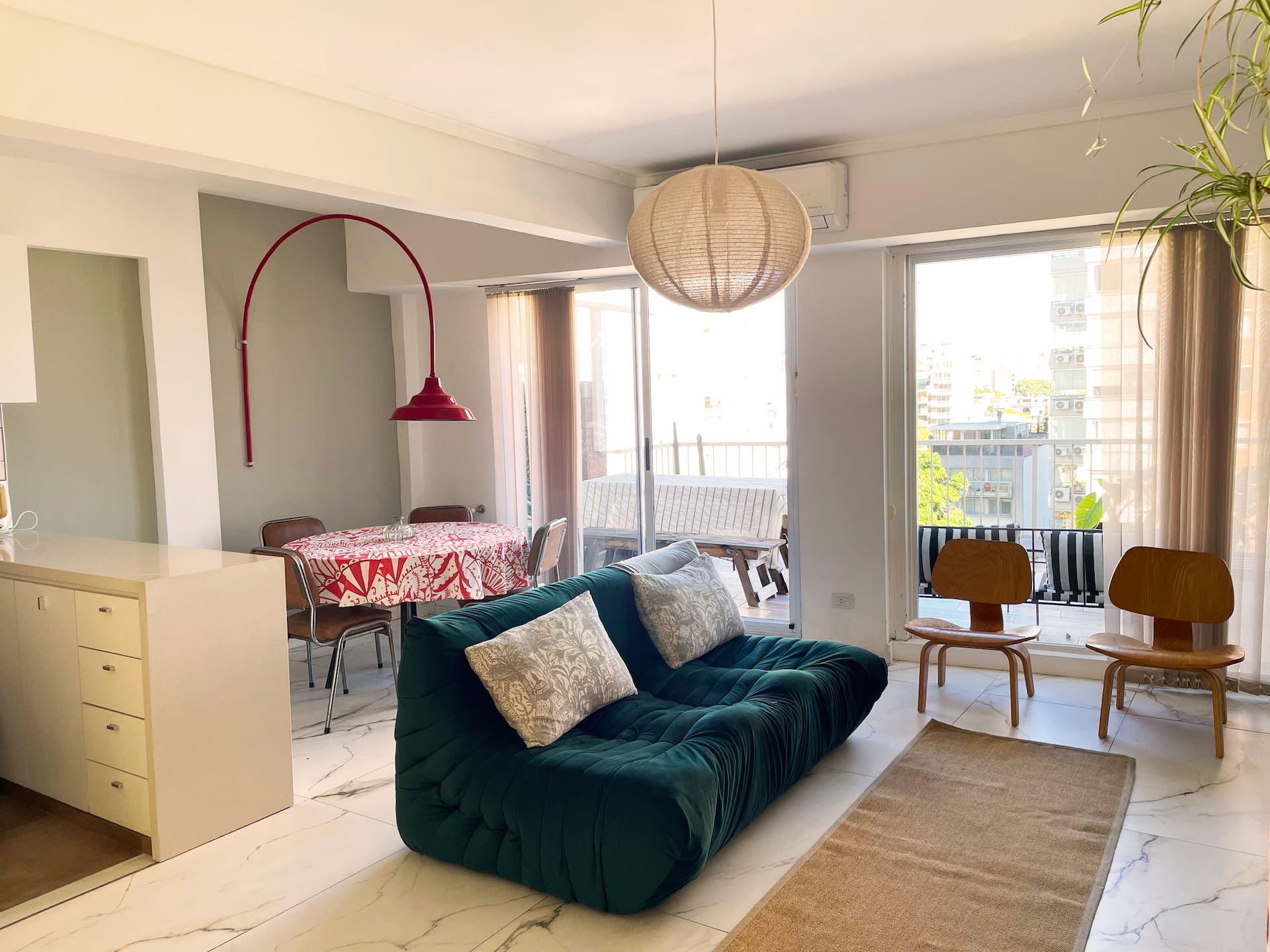 Departamento con terraza en Núñez