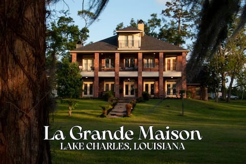 The Big House, Waterfront at Calcasieu River