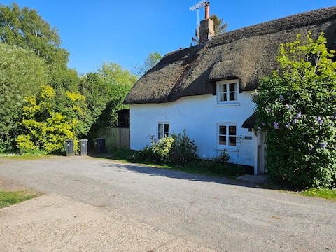 Secluded thatched cottage