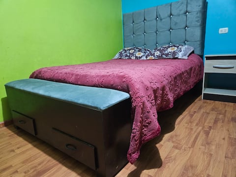 3 independent bedrooms + garage and kitchen