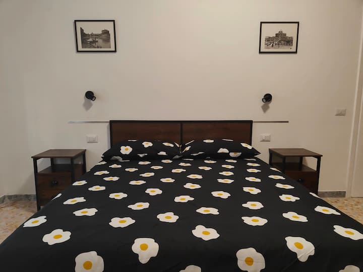habitación doble con aire acondicionado