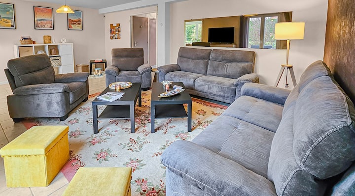 Cousinades Et Famille Xxl, Véranda, Wifi - Ouistreham