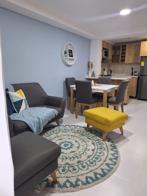 Successful Airbnb property: Modern and comfortable apartment in Medellín in Doce De Octubre