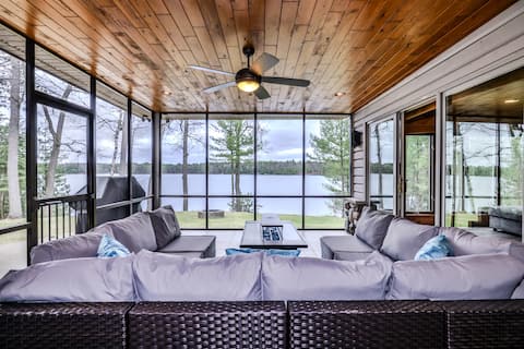 Little St. Germain Lake Home, Wi-Fi & Firewood