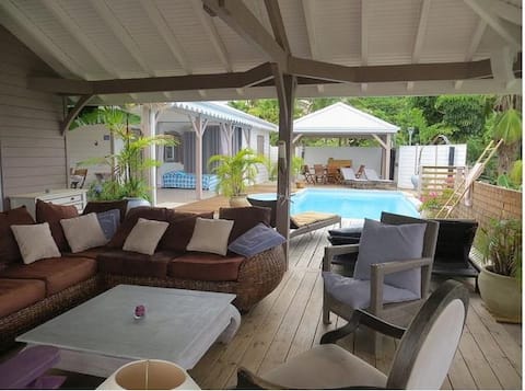 A beautiful Caribbean villa