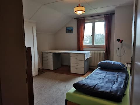 Beautiful room with workplace in the city of Olten