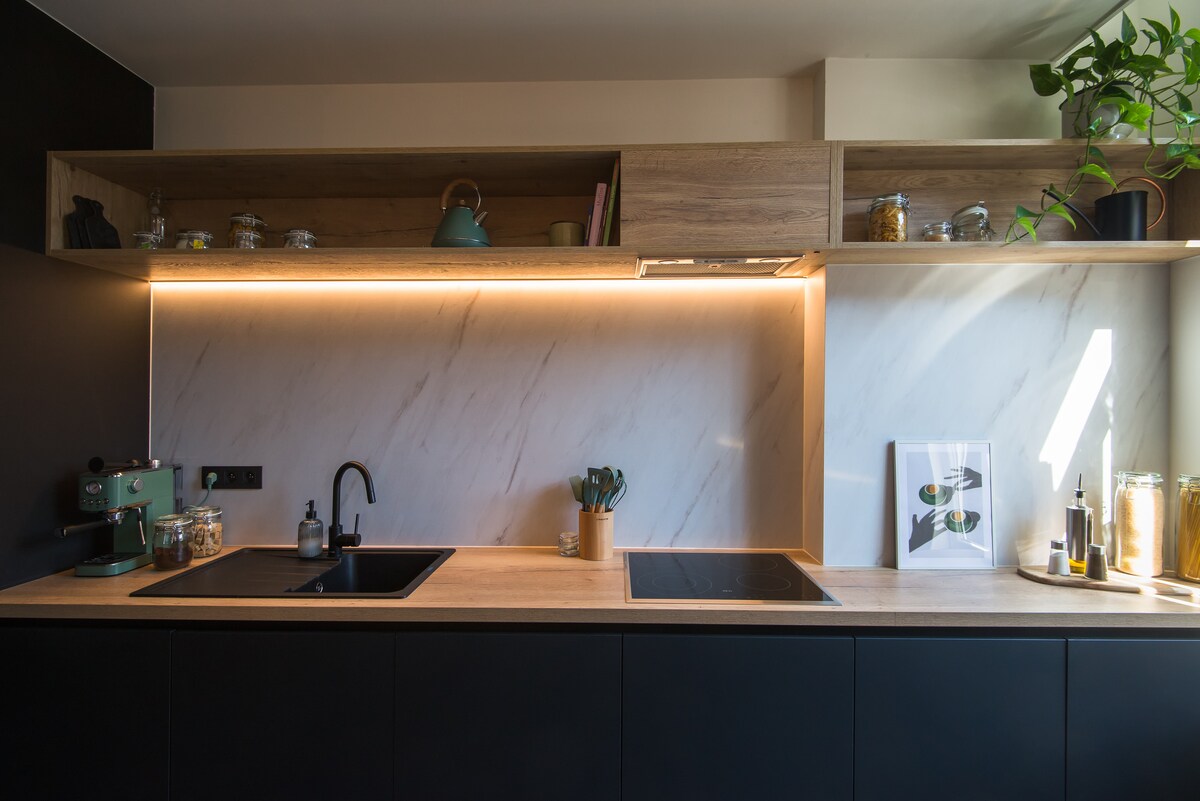 Successful Airbnb property: Architect-designed apartment in Liège
