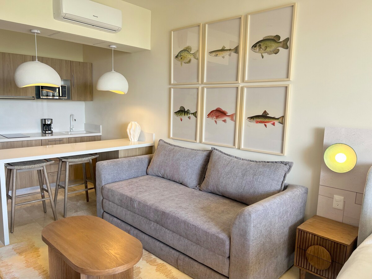 Propiedad de Airbnb exitosa: Luxury Studio + 2 Pools + Gym + Oxxo | AldeaZama en Tulum