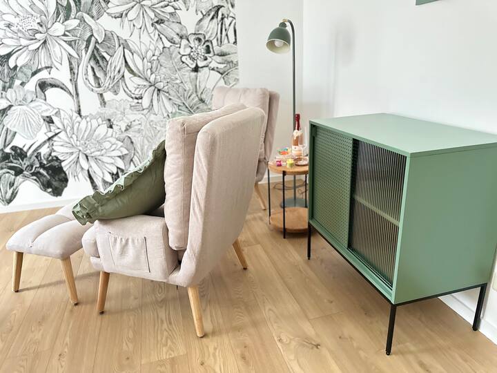 Dein neuer Lieblingsplatz! Lehne Dich zurück und genieße den Moment.