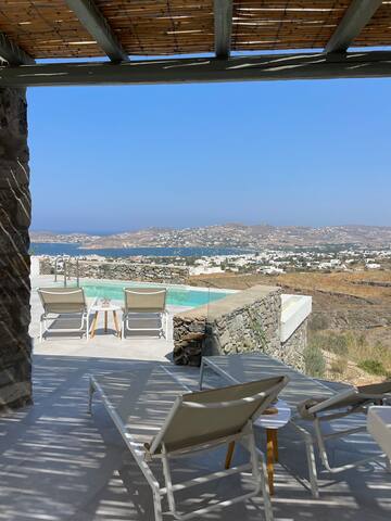 Dream Villas Paros 2 πισίνα θέα gallery image 5