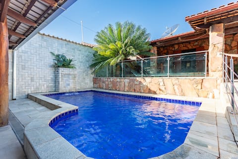 House in the Center with Swimming Pool, complete leisure area