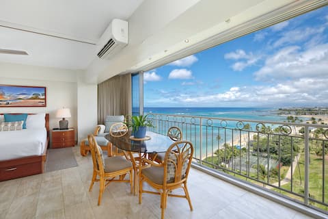 Full Ocean View Suite | Waikiki Shore #1208
