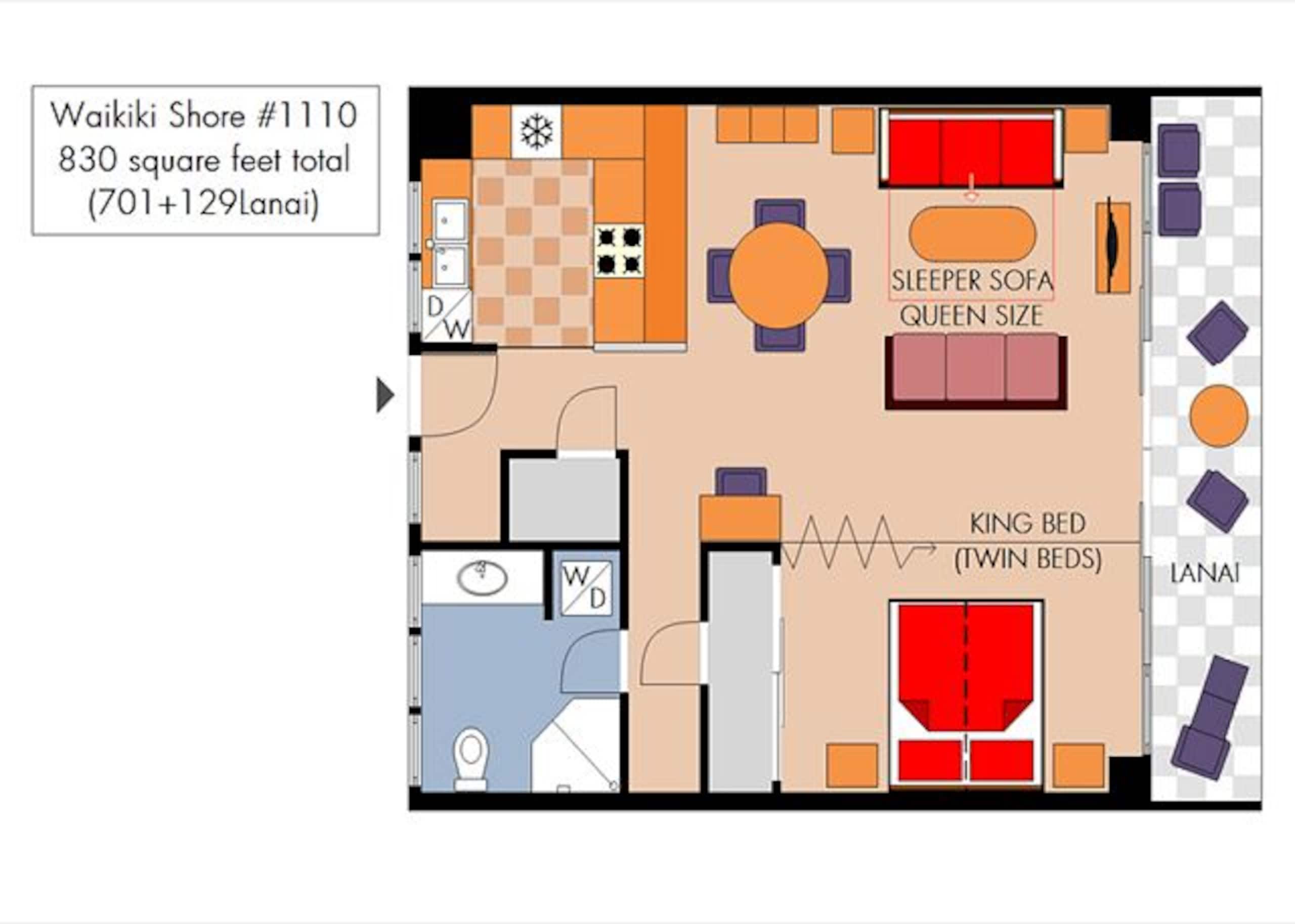 Condo in Honolulu · ★4.78 · 1 bedroom · 2 beds · 1 private bath - Image 4
