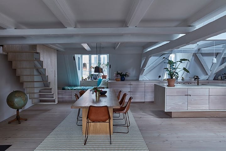 A closer look at Luxury Penthouse Apartments In Copenhagen Denmark