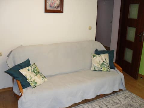 Popular Airbnb listing: "U Zosi" Accommodation in Nowa Huta