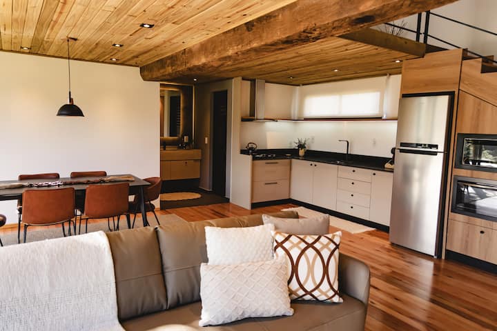 Cabana Rifugio Com Piscina Aquecida E Banheira - Bom Jardim da Serra