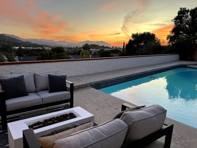 Mountain View Poolside Retreat