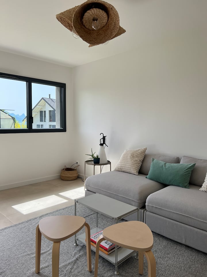 Appartement Neuf 2/4 Pers. En Rez-de-jardin - Cruseilles