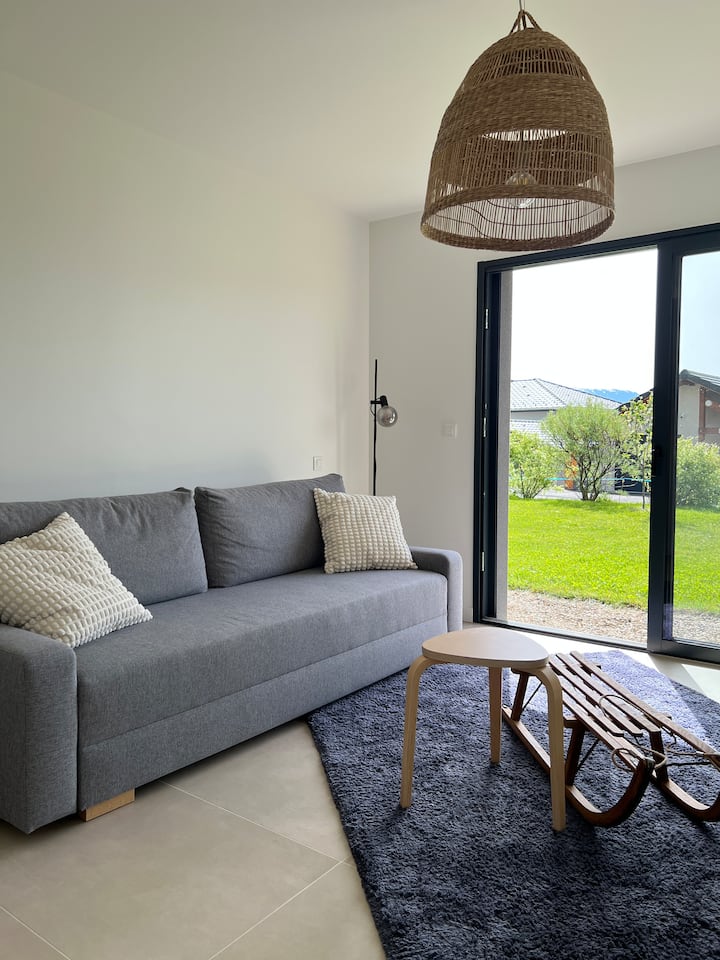 Appartement Neuf 2/4 Pers. En Rez-de-jardin - Cruseilles