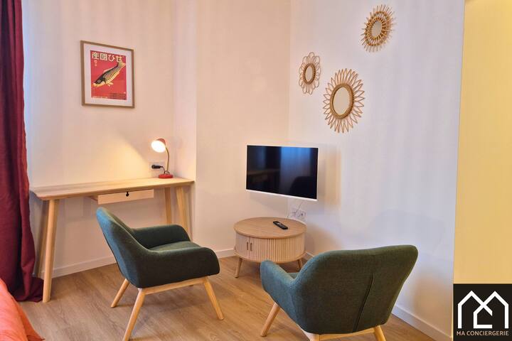 La Maison De Clocheville - F1 De Standing - N°6 - ibis Styles Boulogne sur Mer Centre Cathédrale