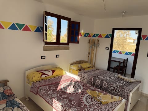 Nubian Double Room w/ Balcony