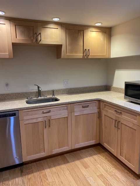 Popular Airbnb listing: The Garden Apartment in Brookline