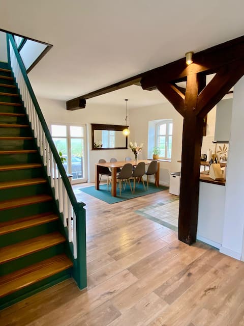 Top performing Airbnb: Old mill with hot tub & nature in Ostprignitz Ruppin District
