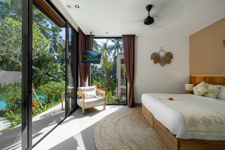 Villa Baliga Ubud : 6 BR with Private Pool & Gym