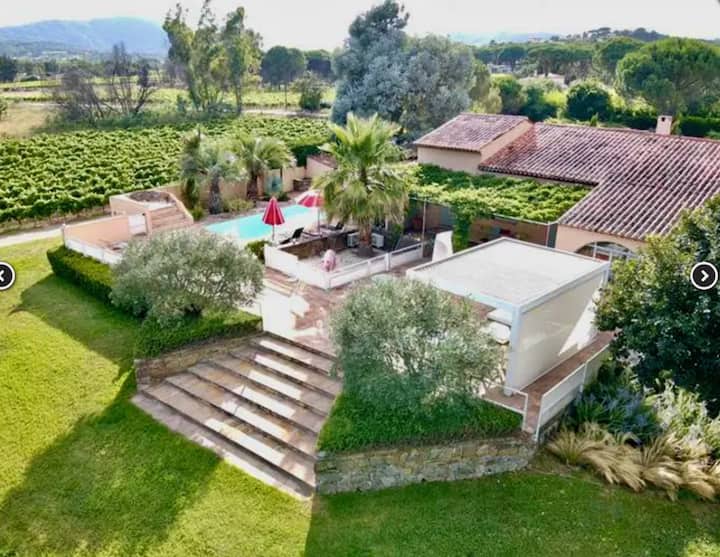 Villa Au Coeur Des Vignes - Cogolin
