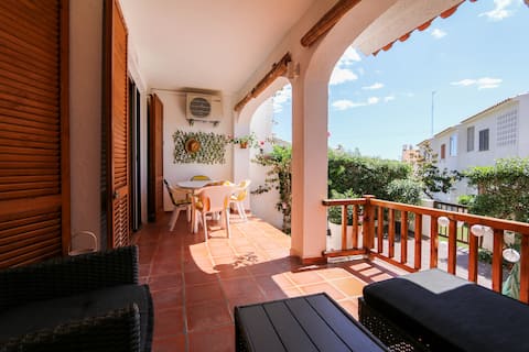Terrace, sun and Mediterranean peace