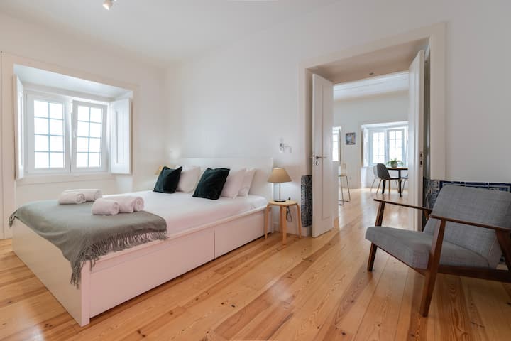 Blue Tiles Apt | 2bedroom +Ac Very Central - Areeiro
