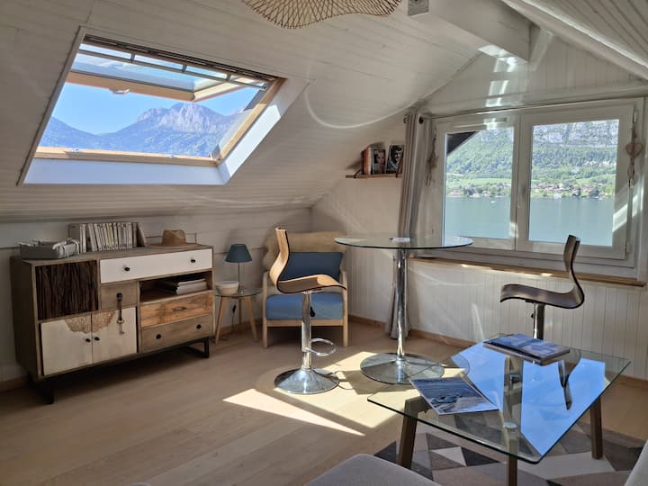 Appartement Plein De Charme Face Au Lac D'annecy - Doussard