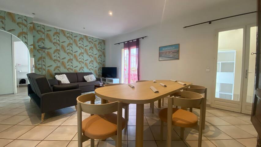 Oasis Urbaine maison de plain-pied avec jardin