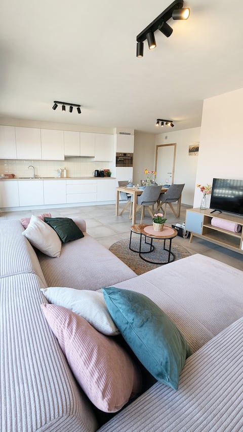 Popular Airbnb listing: La Vue en Rose in Bredene