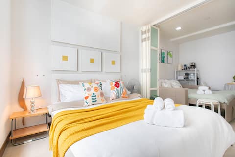 New Center 4 ppl Pool, BTS 9 min, Asian Pier