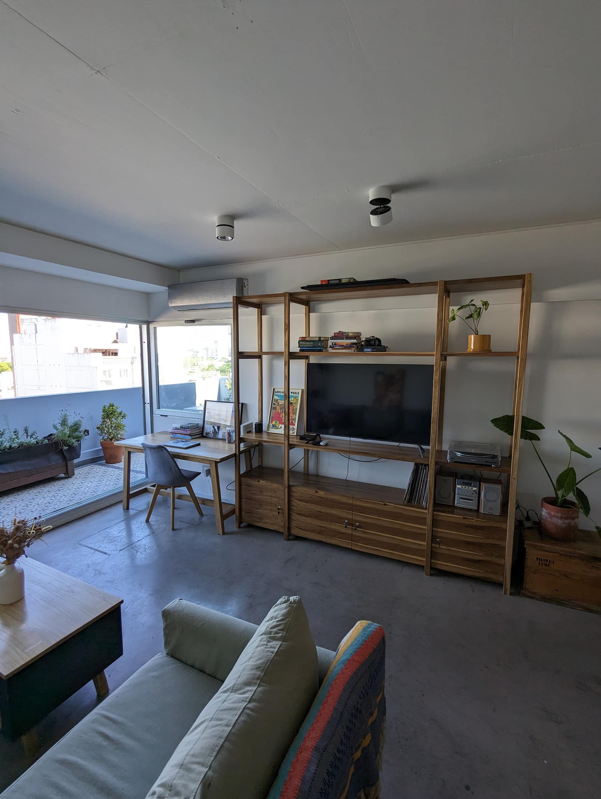 Departamento de 1 dormitorio con terraza privada en Chacarita