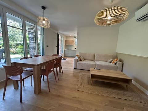 2-bedroom apartment with garden