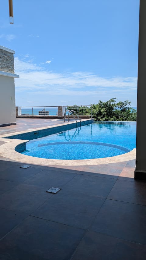 Luxury house with ocean views